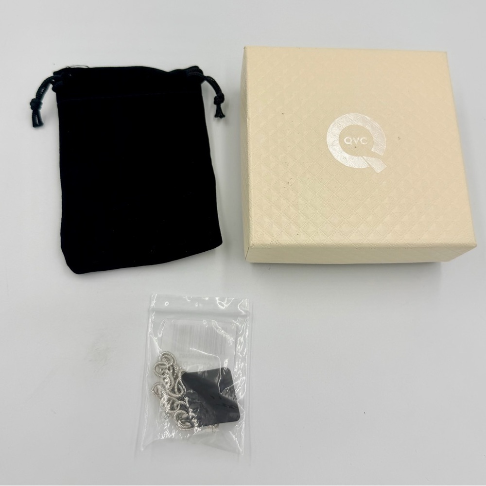 Judith Ripka Sterling Silver Bracelet w/ Diamonique Heart Charm NIB - Picture 8 of 8